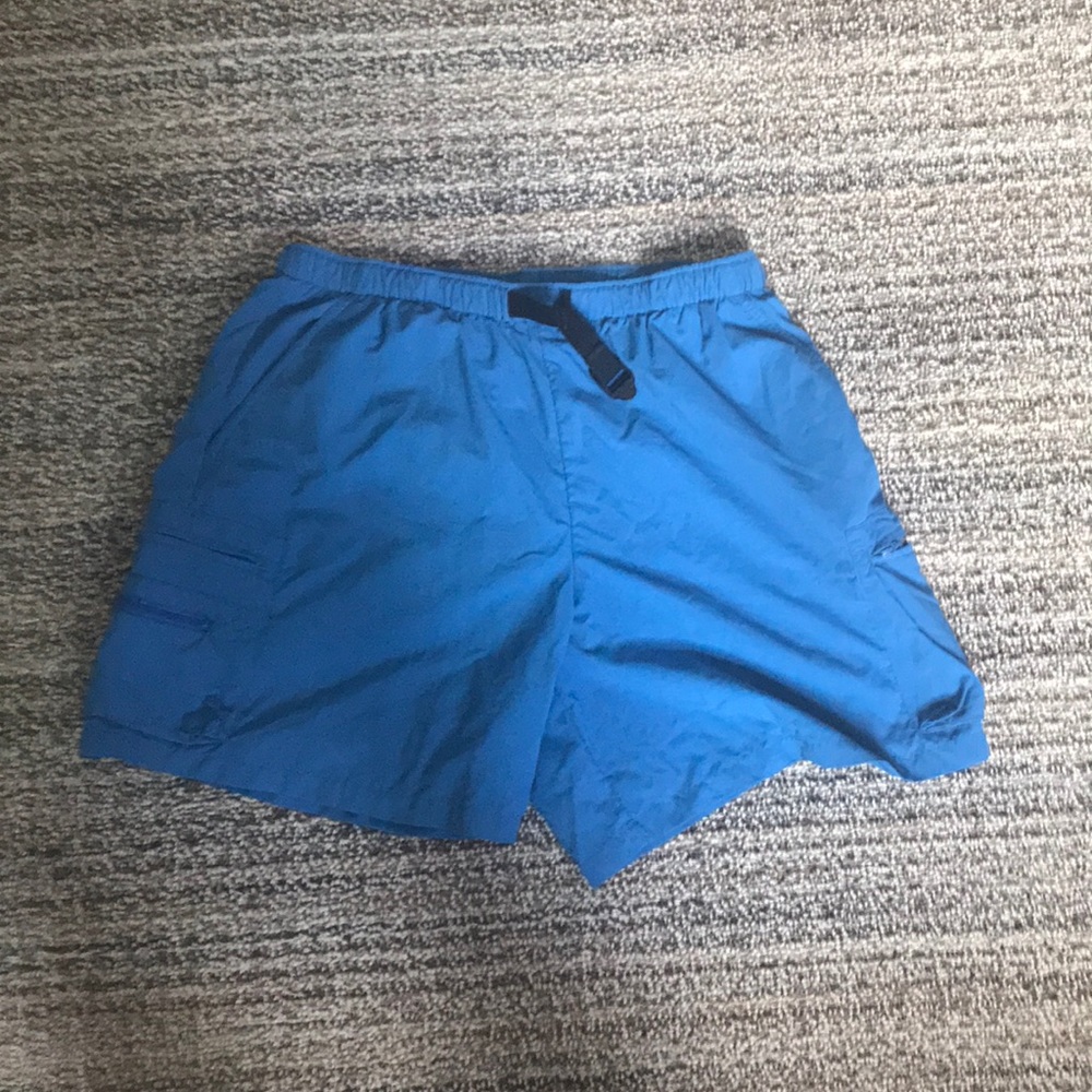 Columbia Blue Cargo Shorts